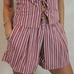 Steve Madden Malena Striped Short Size X Small